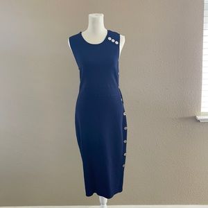 NYC & Company Navy Blue Midi Dress